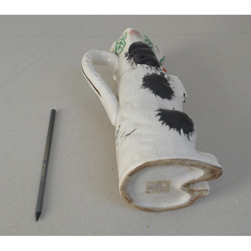 Staffordshire spaniel zoomorphic jug, circa...