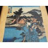 Utagawa Kunisada "Imagine cu Hodogaya" xilogravura 1836