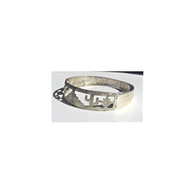 Silver bracelet, Mexico