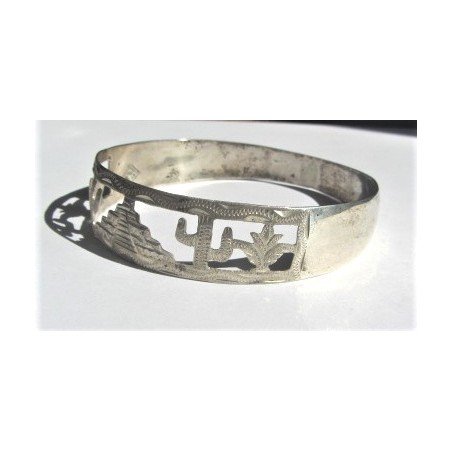 Silver bracelet, Mexico