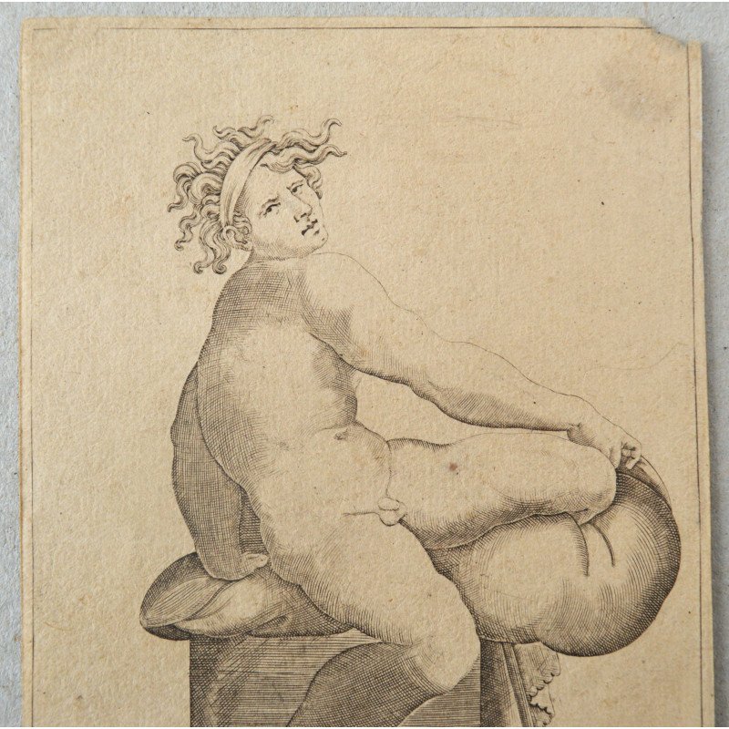 Adamo Scultori "Study after Michelangelo"...