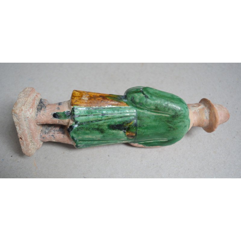 "Musician" glazed ceramic, Ming Dynasty style,...