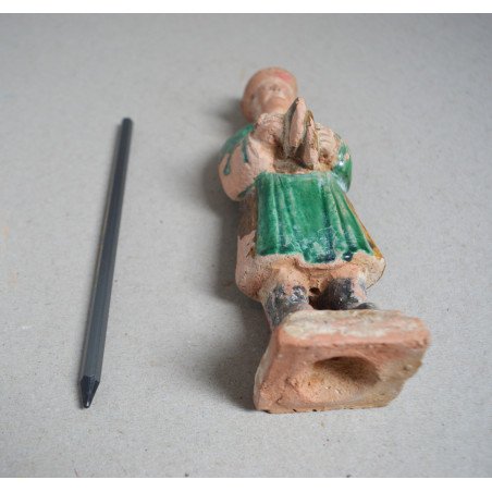 "Musician" glazed ceramic, Ming Dynasty style, China