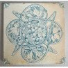 Placa ceramica Art Nouveau cca 1900