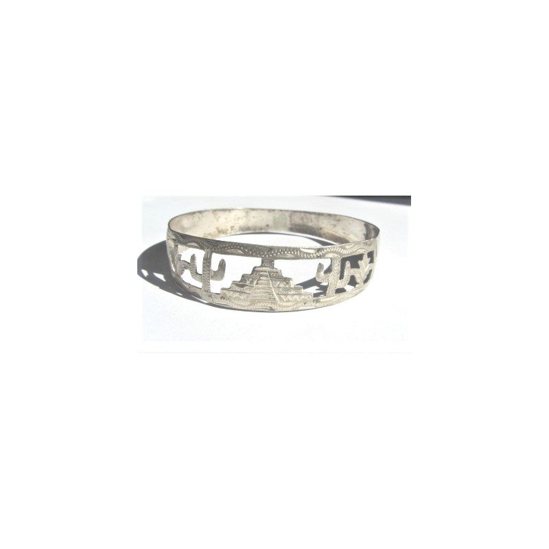Silver bracelet, Mexico
