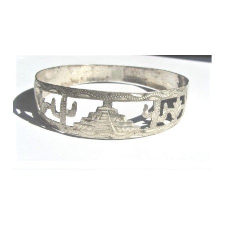 Silver bracelet, Mexico