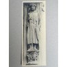 Robert Laillet "Cavaler - sculptura gotica a catedralei din Chartres " fotografie originala cca 1930