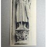 Robert Laillet "Cavaler - sculptura gotica a catedralei din Chartres " fotografie originala cca 1930