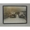 "Cursa de masini" fotografie veche cca 1950