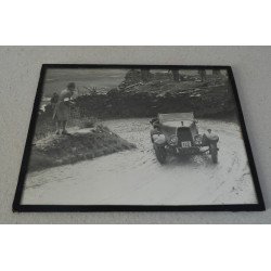 "Cursa de masini" fotografie veche cca 1950