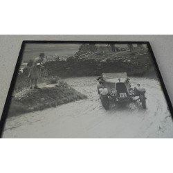 "Cursa de masini" fotografie veche cca 1950