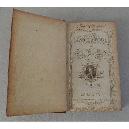 The Spectator, volume VIII, 1769