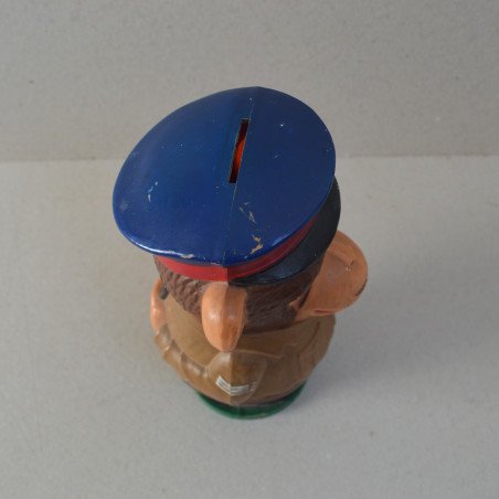PG Tips Tea Sergeant Chimp Money Box Bank, 1970s