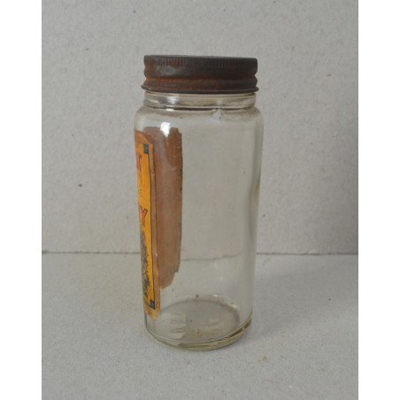 "Larkspur pure honey" jar, England, circa 1940-1950