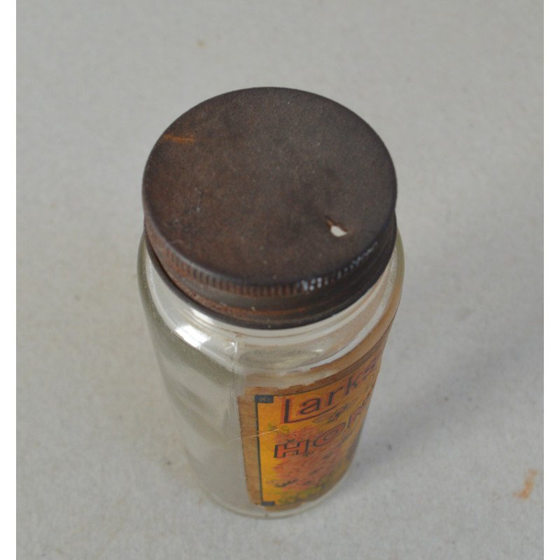 "Larkspur pure honey" jar, England, circa...