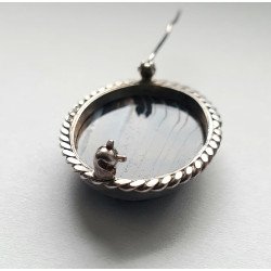 brosa argint banded agate