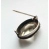Brosa vintage piatra naturala
