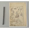 Katsushika Hokusai "Hokusai Manga" xilogravura sec 19