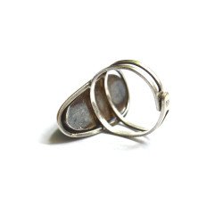 Vintage silver ring with Eilat stone - Israel 2