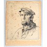Lance Cattermole "The Skipper" gravura veche cca 1935
