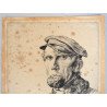 Lance Cattermole "The Skipper" gravura veche cca 1935