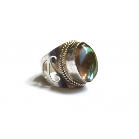 Heavy silver ring