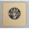 "Blazoane/insemne papale" lot de 2 gravuri