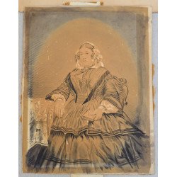 Portrait of a woman, circa 1860 2