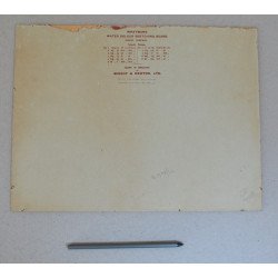 H M Ironmonger Peisaj acuarela veche