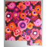 "Thouviot de Coninck & co" design model floral pentru imprimeuri textile acuarela cca 1970.
