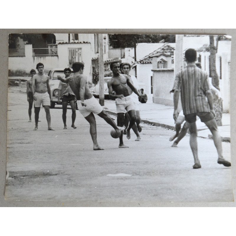 "Street Football" original photograph, Brazil,...