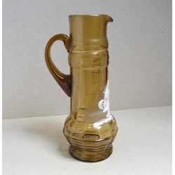 Cana de sticla lucrata manual cca 1900