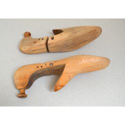 2 shoe lasts, 1920s-30s 2