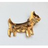Brosa aur 18k
