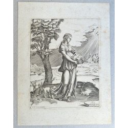 Agostino Veneziano "Sibila...