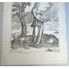 Agostino Veneziano "Sibila cumeană" gravura 1516