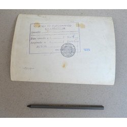 "Exploatare miniera" fotografie originala Brazilia cca 1950-60