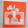 2 decupaje de hartie China cca 1980