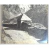 Gustave Oddoux "Oisans, la Meije, Vue de l'Oratoir du Chazelet", Muntii Alpi fotografie originala cca 1900