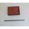 Icoana "Maica Domnului si Pruncul" intr-o soba de buzunar Esbit Kocher Wehrmacht WWII