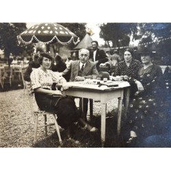 "Terrace at Gheraiesti, Bacau" original photograph, 1937 2