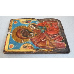 "Maica Domnului cu Pruncul" icoana de factura greceasca cca 1800