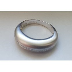 inel aur 18k diamante banda