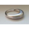 inel aur 18k diamante banda