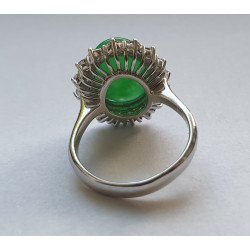 inel jad masiv diamante