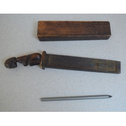 Cutie pentru lame de pinteni lupte de cocosi Filipine cca 1950