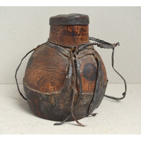 Maasai milk storage vessel from Kenya or Tanzania