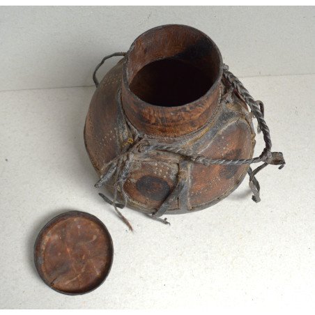 Maasai milk storage vessel from Kenya or Tanzania