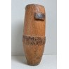 Vas utilitar sculptat în lemn, Kenya – cu torți laterale și brâu decorativ în relief
