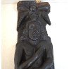 Cariatidă antropomorfă sculptată în lemn de stejar Anglia (circa 1580–1603)